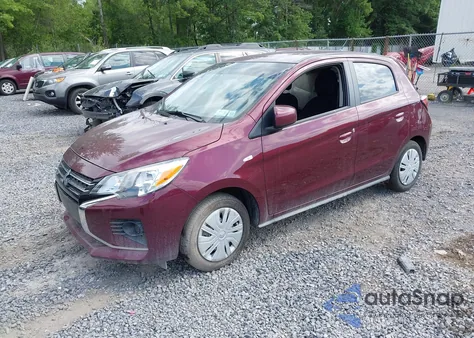 2024 Mitsubishi Mirage Es z USA, uszkodzony, nr VIN ML32AUHJ7RH005305
